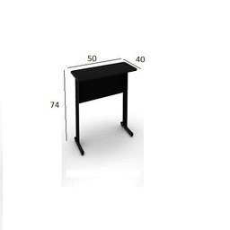 Mesa de Impressora Slim 0,50x0,40 Preto - 2