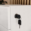 Ver imagem 4 de Gaveteiro Movel Slim com 4 Gavetas Branco