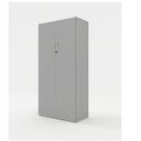 Ver imagem 1 de Armário Fechado Alto com 2 Portas Slim Cinza
