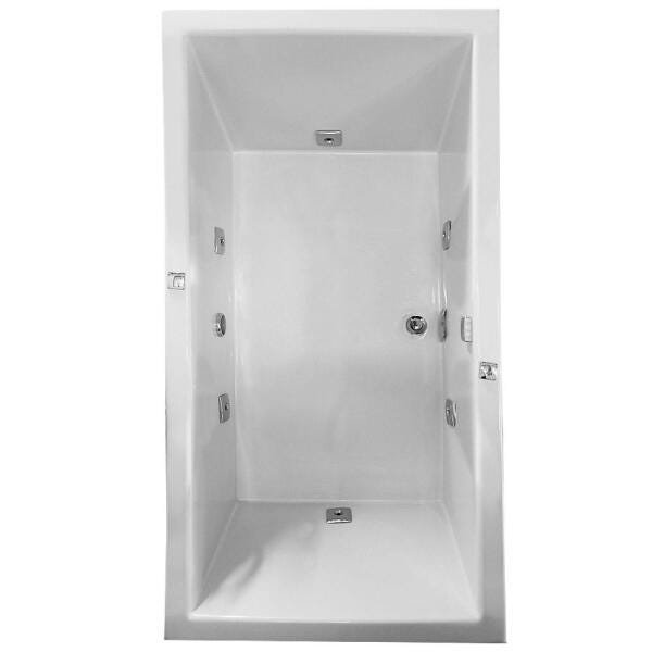 Banheira de Hidromassagem Havanna Dupla 1,80x1,00x0,51 Acrilico-Padrão - 1