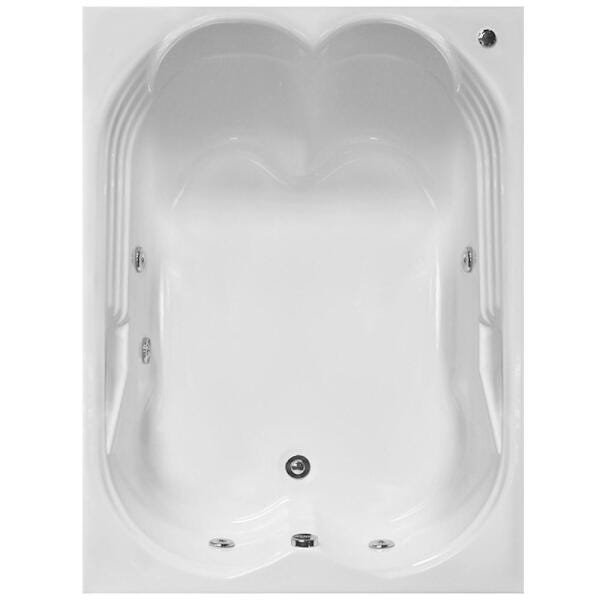 Banheira de Hidromassagem Hierro Dupla 1,80x1,20x0,40 Acrilico-Padrão - 1