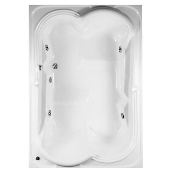 Banheira de Hidromassagem Hortega Dupla 1,82x1,22x0,45 Acrilico-Padrão - 1