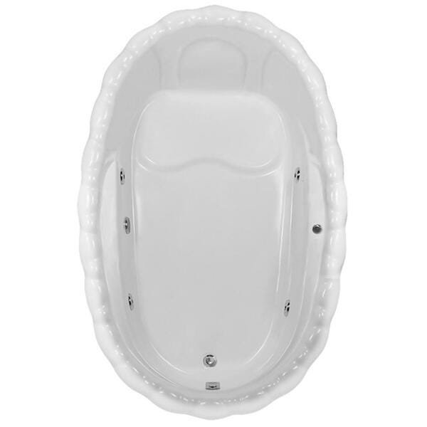 Banheira de Hidromassagem Lotus Individual 1,80x1,20x0,50 Acrilico-Padrão - 1