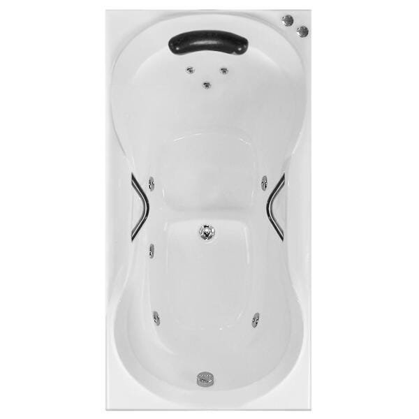 Banheira de Hidromassagem Ottawa Individual 1,80x0,90x0,42 Acrilico-Completa - 1