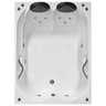 Banheira de Hidromassagem Hierro Dupla 1,80x1,20x0,40 Acrilico-Completa - 11