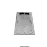 Banheira de Hidromassagem Ottawa Dupla 1,80x1,20x0,41 Acrilico-Completa - 9