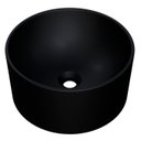 Ver imagem 1 de Cuba Pia para Banheiro Redonda 26cm Celine C08 Preto - Mpozenato