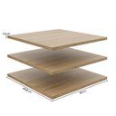 Ver imagem 7 de Guarda-Roupa Módulo 45x180 e Módulo 45x40 2 Portas e 3 Prateleiras Frame CabeCasa MadeiraOriginals