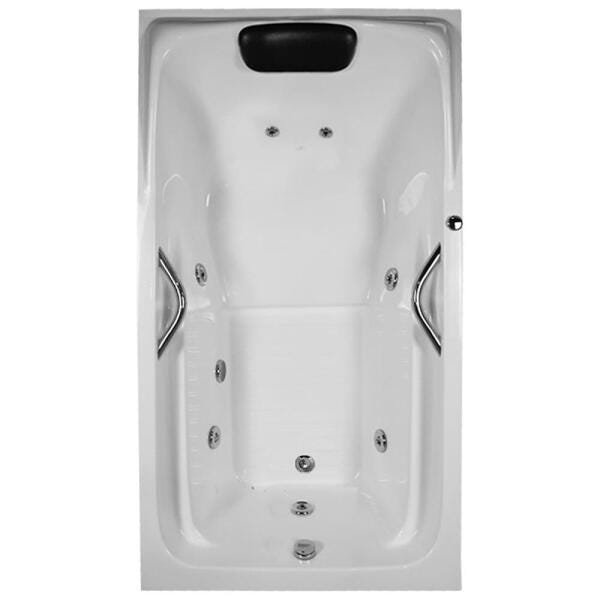 Banheira de Hidromassagem Toronto Individual 1,50x0,70x0,39 Acrilico-Completa - 1