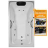 Banheira de Hidromassagem Toronto Individual 1,70x0,70x0,39 Acrilico-Completa+Base+Aquecedor - 1