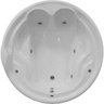 Banheira de Hidromassagem Veneza Dupla 1,80x1,80x0,50 Acrilico-Padrão - 1