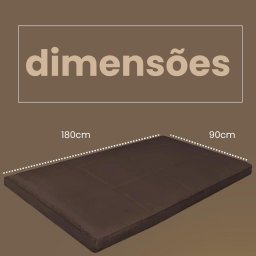 Pillow Top para Sofá Reclinável 10cm 1200g/m² 180x90cm Cinza - 11