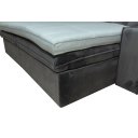 Ver imagem 7 de Pillow Top para Sofá Reclinável 10cm 1200g/m² 180x90cm Cinza