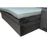Pillow Top para Sofá Reclinável 10cm 1200g/m² 180x90cm Cinza - 7