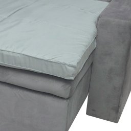 Pillow Top para Sofá Reclinável 10cm 1200g/m² 180x90cm Cinza - 6