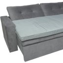 Ver imagem 4 de Pillow Top para Sofá Reclinável 10cm 1200g/m² 180x90cm Cinza
