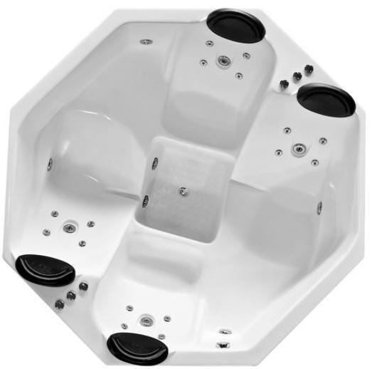 Spa Lineaplas Berlim 1,84x1,84x0,71 Acrilico Com Hidro-Completa - 1