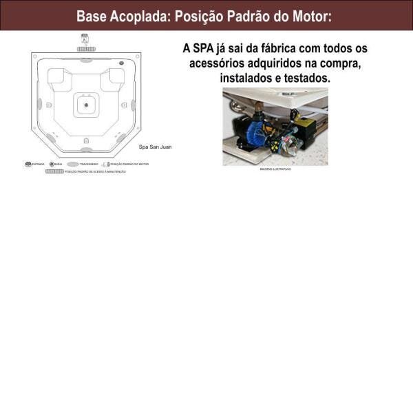 Spa Lineaplas San Juan 1,70x1,70x0,85 Acrilico Com Hidro-Padrão - 1