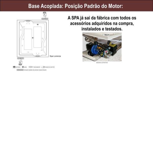 Spa Lineaplas Lorenza 2,00x1,50x0,64 Acrilico Com Hidro-Completa - 1