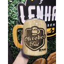 Ver imagem 2 de Caneca Oktoberfest Madeira Caneca de Chopp Chope
