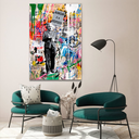 Ver imagem 4 de QUADRO DECORATIVO LOVE IS THE ANSWER Grande 118x78