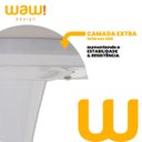 Ver imagem 7 de Mesa Saarinen Tulipa Jantar Oval 120x80cm Tampo Marmorizado