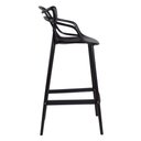 Ver imagem 3 de Kit - 5 X Banquetas Altas Masters Allegra - Preto