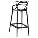 Ver imagem 4 de Kit - 5 X Banquetas Altas Masters Allegra - Preto