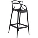 Ver imagem 2 de Kit - 5 X Banquetas Altas Masters Allegra - Preto