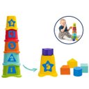 Ver mais imagens de Brinquedo de Bebê Copos Geométricos 2 em 1 Vira Torre Encaixe Infantil 10 - 36 Meses Chicco