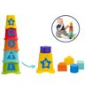 Brinquedo de Bebê Copos Geométricos 2 em 1 Vira Torre Encaixe Infantil 10 - 36 Meses Chicco - 8