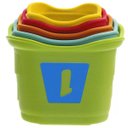 Ver imagem 2 de Brinquedo de Bebê Copos Geométricos 2 em 1 Vira Torre Encaixe Infantil 10 - 36 Meses Chicco