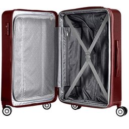 Mala de Viagem Samsonite com Cadeado Tsa - Derby - Vermelho - G - 3 Mala de Viagem Samsonite com Cadeado Tsa - Derby - Vermelho - G - 3