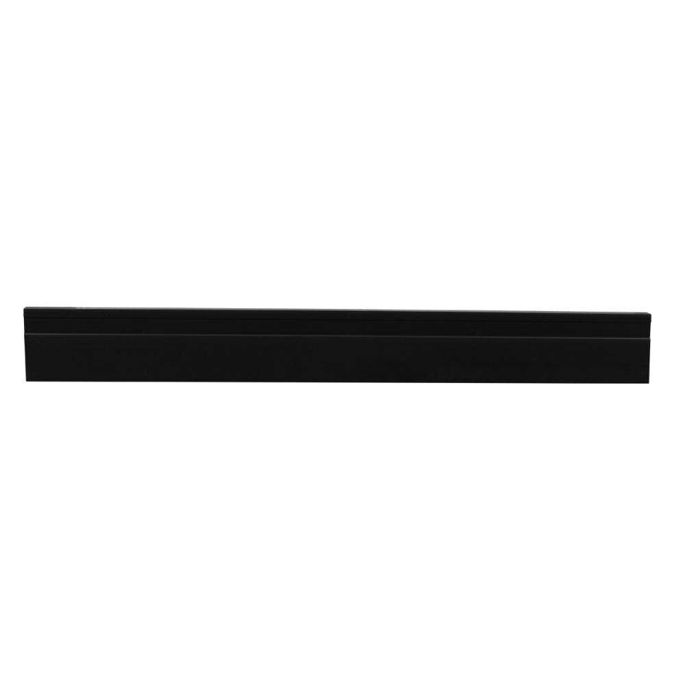 Rodapé de PVC 7cmx15mmx2,40m Master 6 UN AZN - Preto - 4