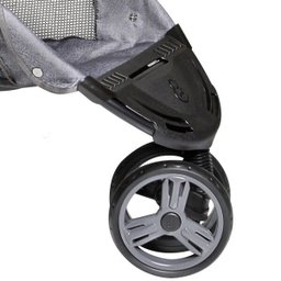 Conjunto Carrinho Bebê Passeio Berço Cross Trail De 0 a 15kg com Bebê Conforto Cocoon De 0 a - Preto - 9