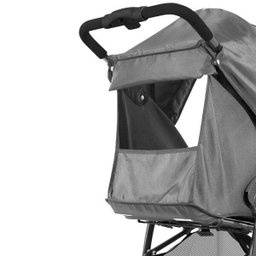 Conjunto Carrinho Bebê Passeio Berço Cross Trail De 0 a 15kg com Bebê Conforto Cocoon De 0 a - Preto - 10
