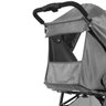 Conjunto Carrinho Bebê Passeio Berço Cross Trail De 0 a 15kg com Bebê Conforto Cocoon De 0 a - Preto - 10