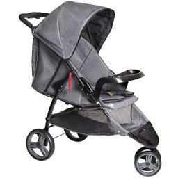Conjunto Carrinho Bebê Passeio Berço Cross Trail De 0 a 15kg com Bebê Conforto Cocoon De 0 a - Preto - 3