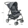 Carrinho de Bebê Burigotto Rio K Reversível - Preto Cinza - 2