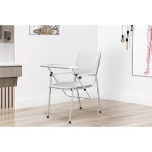 Cadeira Coleta de Sangue Plataforma Frontal Medcombo - Branco