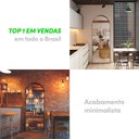 Ver imagem 6 de Espelho Corpo Inteiro Retrô Industrial Mod. Metal 150x60cm - Dourado