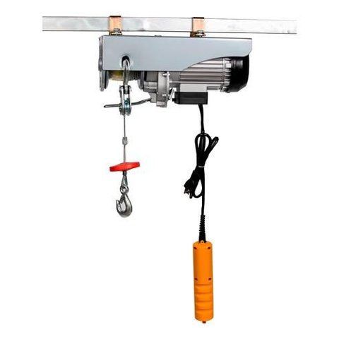 Talha Elétrica Guincho com Troller, Capacidade 500 a 1000kg - Elevação de 10/20 Metros e 220v -