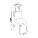 Ver imagem 4 de Conjunto de Mesa Tampo Vidro Lion com 4 Cadeiras Juliana