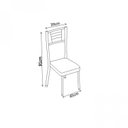 Ver imagem 3 de Conjunto de Mesa Tampo Vidro Lion com 4 Cadeiras Aço Juliana Yescasa