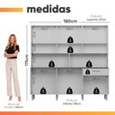 Ver imagem 3 de Armário de Cozinha Completa 12 Portas 1 Gaveta Bia
