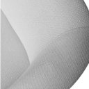 Ver imagem 4 de Poltrona Stella Corano Preto Cr04 com Linho Trama Cinza A87 Pés Palito Natural - D'Rossi