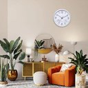 Ver imagem 7 de Relogio de Parede Completo Termometro Higrometro Medidor Temperatura Decorativo Escritorio Vintage