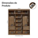 Ver imagem 4 de Guarda-Roupa Casal 6 Portas Batentes Netuno Madesa