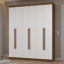 Ver imagem 1 de Guarda-Roupa Casal 6 Portas Batentes Netuno Madesa