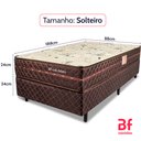 Ver imagem 6 de Cama Box com Colchão Solteiro Ortopédico D33 88x188cm Bf Colchões